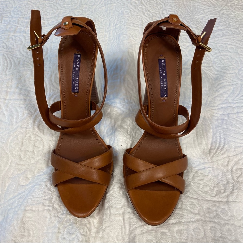 Ralph Lauren Collection Brown Heels